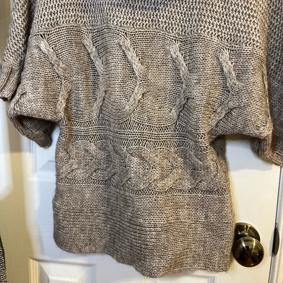 BCBGeneration Knit Turtleneck Short Sleeve Sweater - Picture 6 of 6